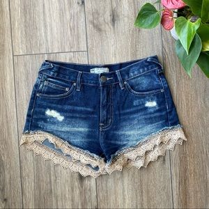 Free People High Waisted Shorts
